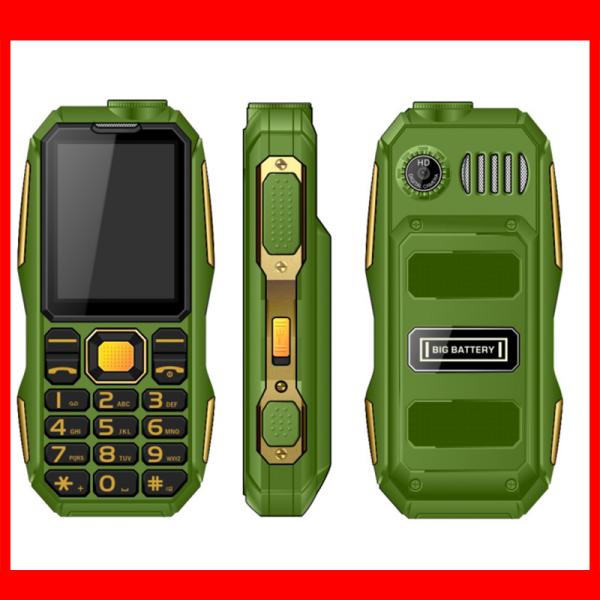 2.4'' Mini Waterproof IP68 Outdoor Adventures Phone Wireless FM Radio 4000mAh Dual SIM