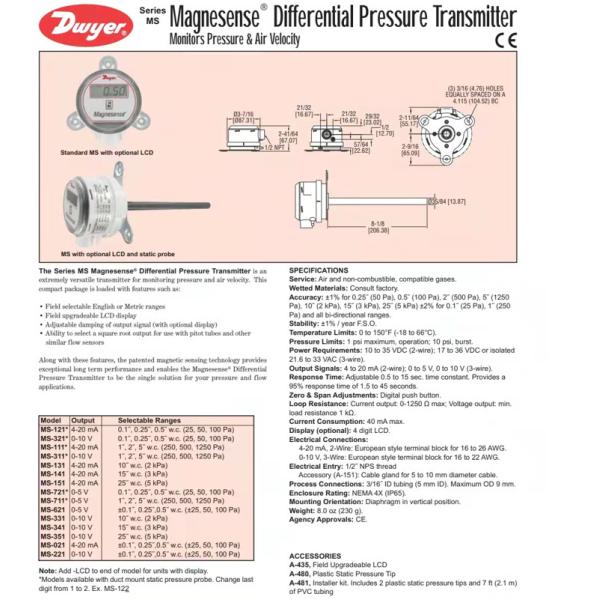 4 To 20mA Digital Pressure Gauge