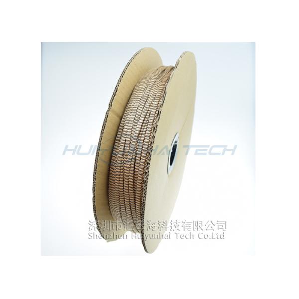 Buy Durable Flexo Pet Braided Sleeving Flame Retardant High Melting Point at wholesale prices