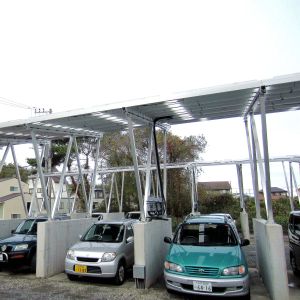 China Easy Installed Silver Solar Carport System Ground Mounting Systems Load Power on sale