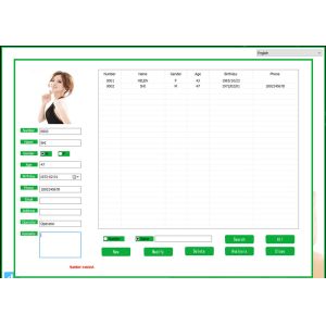 Smart Video Dermatoscope Facial Skin Camera Moisture HD Intelligent Skin