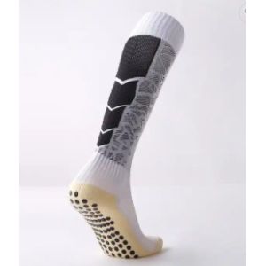 Breathable High Knee Soccer Socks with Custom Anti-Slip Design and Standard