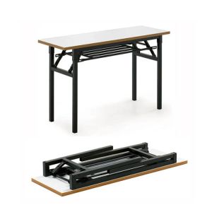 Rectangular Foldable Training Table Melamine For Meeting Room Conference