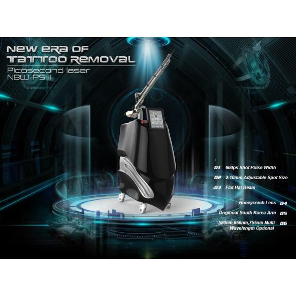Korea laser arm 600ps Picosecond laser machine for tattoo removal and pigmentati