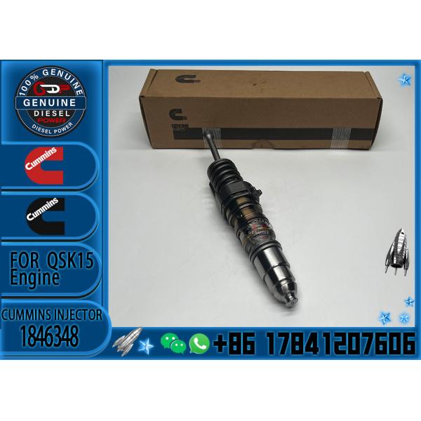 Genuine And New Diesel Fuel Injector 1846348 5634701 4030346 for Cummins QSX15 Diesel Engine