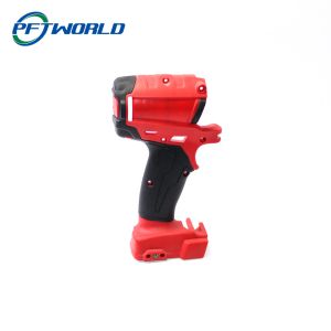 Precision Injection Molding Accessories, Hydraulic Giant, Black and Red