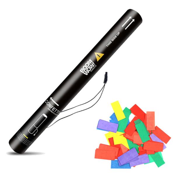 Buy Flame Retardant OEM 60cm Electric Confetti Cannon at wholesale prices