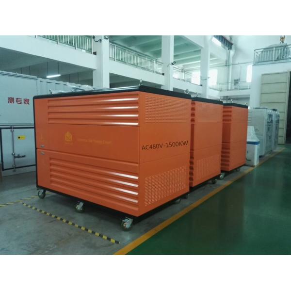 1500 KW 50HZ Reactive Load Bank , Fan Power Portable Resistive Load Bank
