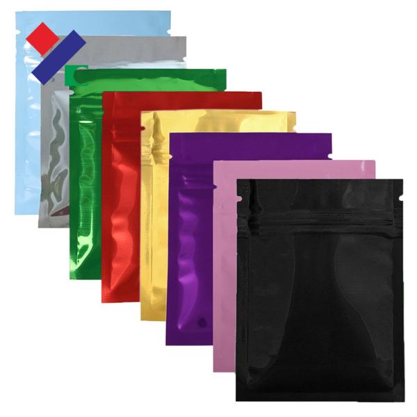 Buy SGS Custom Printed Heat Seal Packaging Bags Three Side Seal Gravure printing at wholesale prices