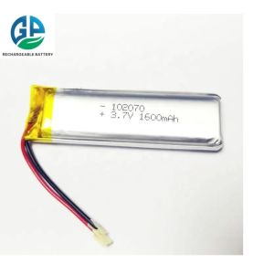 KC 1600mAh 102070 3.7v Lithium Polymer Battery Cells Rechargeable