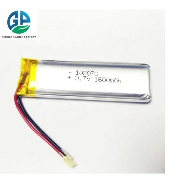 Buy KC 1600mAh 102070 3.7v Lithium Polymer Battery Cells Rechargeable at wholesale prices