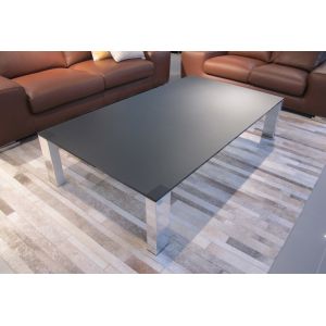 China Dark Grey Table Top Glass Tempered 6 mm Thickness Custom Sizes on sale