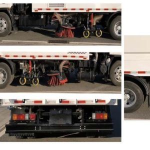 Customizable 10.5ton Road Sweeper Truck With Safety Protection ZBJ5110TSLQLE6