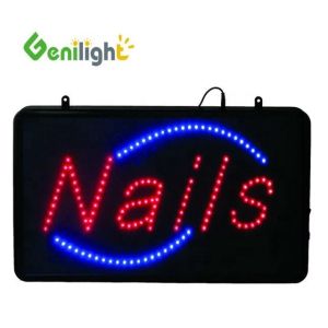 Custom Neon Sign LED Advertising Light Genilight Drop Shipping Outframe ABS Open