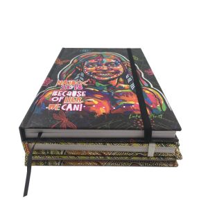 Hardcover Custom Planner Printing With Elastic Band Embossed Finishing