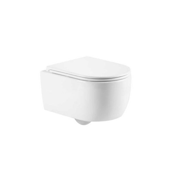 Buy High Quality European Sanitary Ware Washdown Tornado Flush Bathroom Wall Mounted Floating Toilet at wholesale prices
