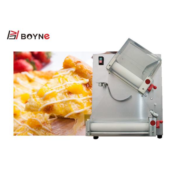 Buy 106rpm Pizza Dough Press Machine Stainless Steel 30cm Dough Roller at wholesale prices