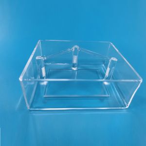 High Purity Quartz Wafer Cleaning Tank Low Hydroxyl High Temperature Resistance