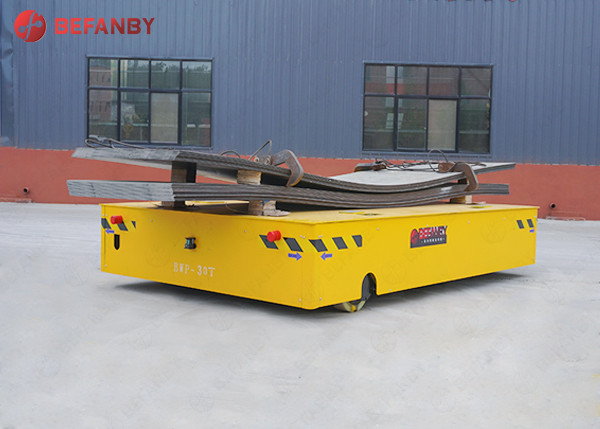 30T Railles Construction Site Battery Operated Transfer Cart