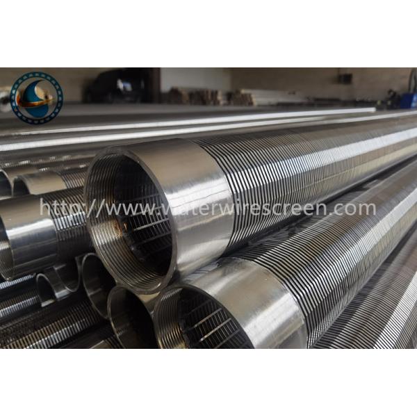 Grade 304 Stainless Steel V Shaped 219mm Wedge Wire Screen Pipe All Welded