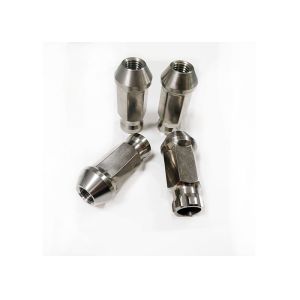 Customized Open-End Coneseat Blue Titanium Alloy Wheel Lug Nut