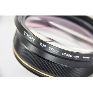 Quality HD MRC Close Up Macro Lens , 67mm 77mm 82mm Ring Achromatic Lens for sale