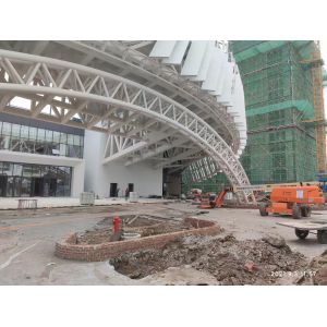 China Elegant Appearance Architectural Structural Steel Fabrication And Construction Solution on sale