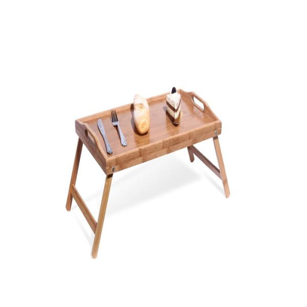 Buy Rectangular Extra Large Organic Bamboo Serving Tray with Legs at wholesale prices