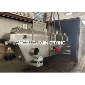 China Vibrating Fluid Bed Dryer 180-250kg/h 9m2 Fluidized Bed Area on sale