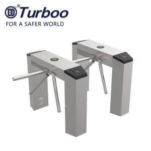 Semi Automatic Tripod Turnstile Gate Train Station Access Control Turnstile