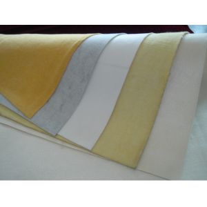 Antistatic Needle Felt Filter Cloth , Non Woven Polyester Filter Material