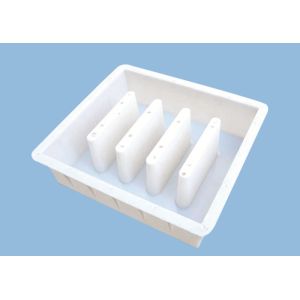 Ditch Covers Plastic Cement Molds Gutter Cover Block Mould 45 * 45 * 15cm