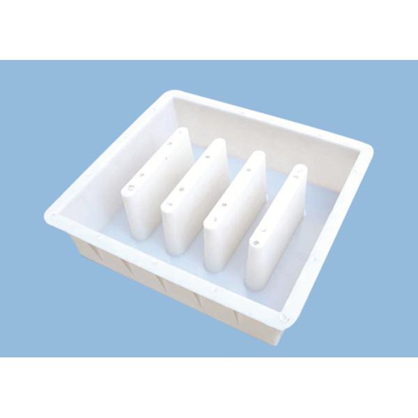 Buy Ditch Covers Plastic Cement Molds Gutter Cover Block Mould 45 * 45 * 15cm at wholesale prices