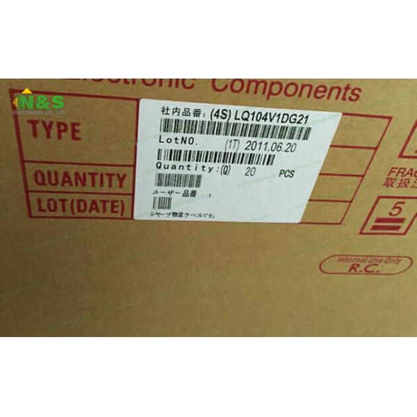 Antiglare , Hard coating , Antireflection Sharp LCD Panel 10.4 inch TN Normally White