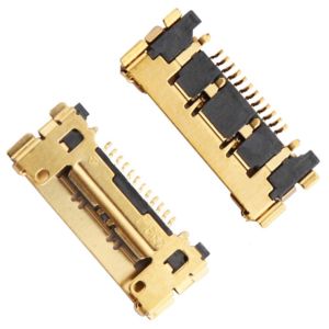 China 20Gbps/ Lane 20525-012E-02 Micro Coaxial Connector 0.4mm Pitch on sale