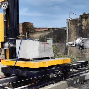 Performance Diamond Wire Saw Machine with 360° Rotation Degree and 15kw Main