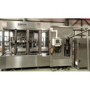 High Speed Full Automatic Can Filling And Sealing Machine Set for Thick Sauce