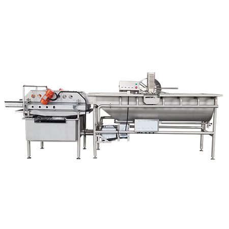 Jiuying 250L Single tank fruit and vegetable cleaning machine with full 304 stainless steel body