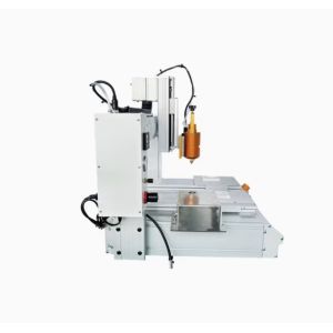 Quality Ethernet / RS232 Communication Robotic Glue Dispenser Silver Glue Dispensing Machines for sale