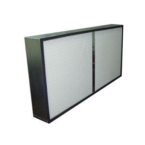 H13 - H14 HEPA Filter With DOP Port For GMP Workshop / Clean Room Air Filter