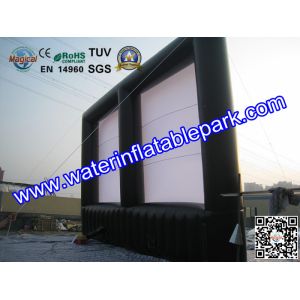 PVC Tarpaulin Advertising Inflatable Outdoor Movie Screen Projection