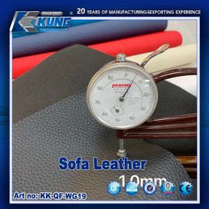 PVC PU Industrial Genuine Leather For Shoemaking And Clothing
