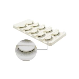 Quality Handmade Training 8cm Natural Fake Eyelashes For Beauty Salon for sale