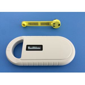 Quality Smart 134.2KHz Easy Install Custom Ear Tags For Sheep for sale