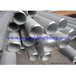 ASTM A312 Duplex SS Pipe , Thin Wall Stainless Steel Tubing 6mm-630mm Diameter