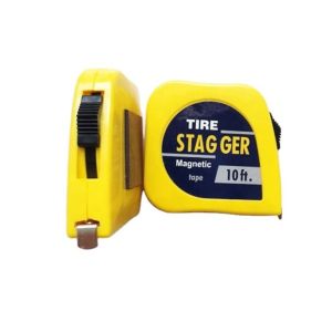 OE NO. Standard Race Car 1/4 Wide Blade x10 Foot Tire Stagger Tape Measure for