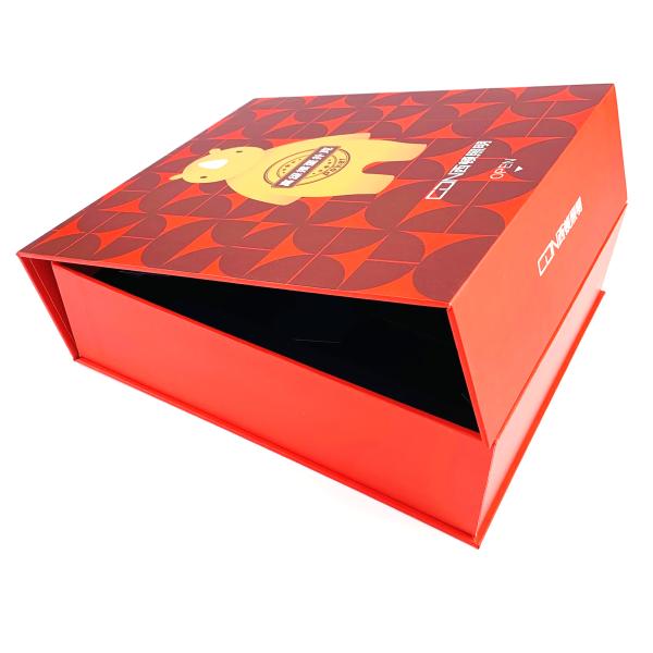 Kid Carton Products Box Packaging Corporate Gift Box with Bag Set Finishing Gold/Silver Hot Stamping/UV Spot/Embossing