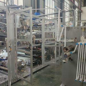 Customizable High Speed 400pcs/min Adult Diaper Making Machine PLC Control with