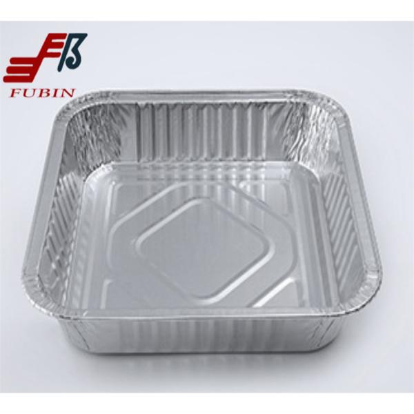 Buy OEM Logo Square Aluminium Foil Tray at wholesale prices