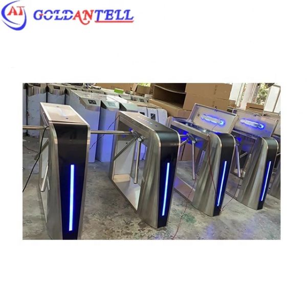 Automatic Half Height Turnstile Gate with Stainless Steel 304 IP54 Protection